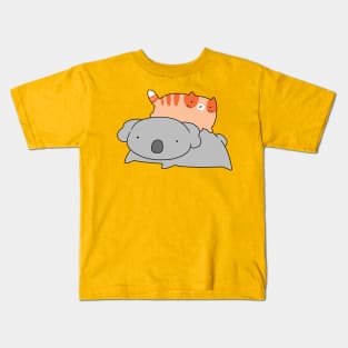 Koala and Little Cat Kids T-Shirt